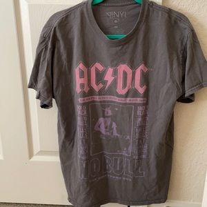AC/DC oversized tee
